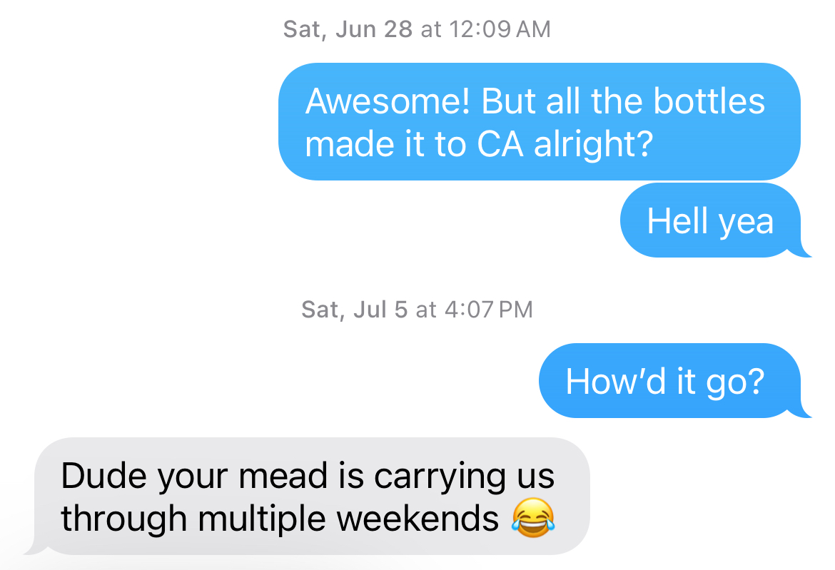 Mead at Party